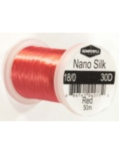 Semperfli Nano Silk Ultra 30D 18/0 in Red